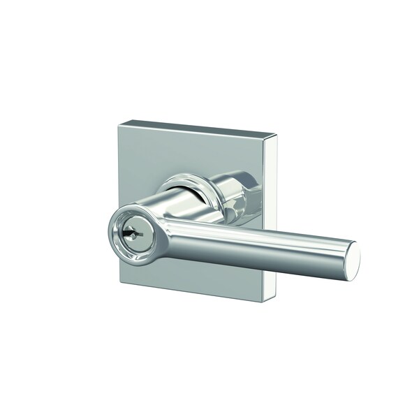Schlage Residential Schlage Custom Broadway Lever with Collins Rose Keyed Entry Lock C Keyway with 16211 Latch and F51ABRW625COL - main
