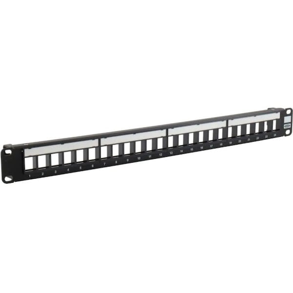 Hubbell Premise Wiring PATCH PANEL, JACK, UNLD 24P 1U HPJ24 - main