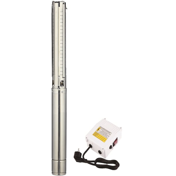 Hallmarkind Industries Deep Well Submersible Pump, 3/4Hp, 3.2 In Max Od, 115V/60Hz/1Ph, 9.2 Amps, 1 In Npt Discharge MAS0470S15A-EXT230 - main