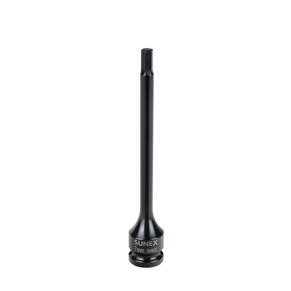 Sunex 1/2 in Dr Impact Hex Socket 6 in Long 7Mm 26492L - main