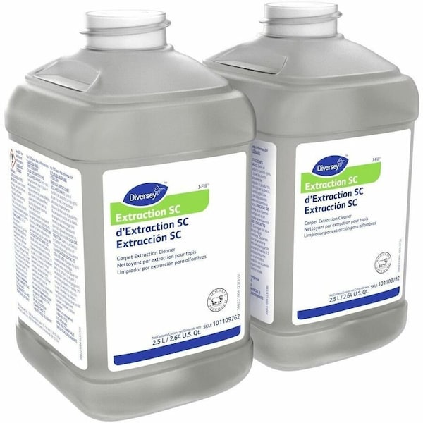 Diversey Carpet Extraction Cleaner, 2.5 L Bottle, 2 PK 101109762 - main