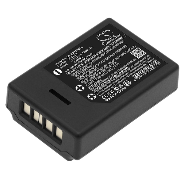 Ilc Cordex CDX370 Replacement 3.7V 1.8AH Lithium-Ion Battery CDX370 BATTERY - main