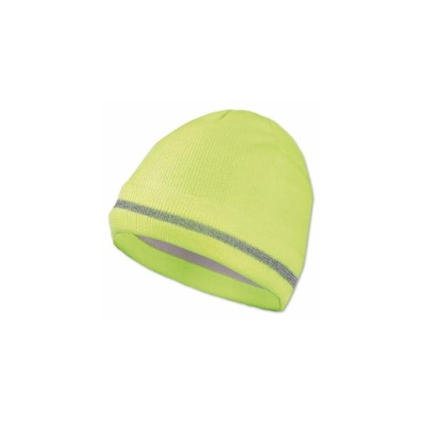 Occunomix BEANIE, ACRYLIC KNIT, FLEECE LINER, REFL STR, YL 561-LUX-KCR-Y-P - main