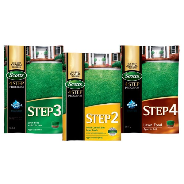 Scotts 3 Step Annual Program Lawn Food For All Grasses 15000 sq ft 3STEP15MSCOTTS - main