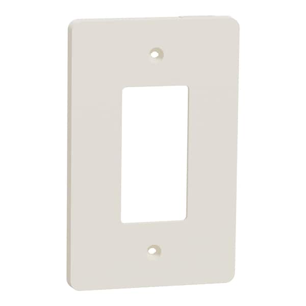 Square D Cover Frame, X Series, 1 Gang, Lt Almond, Number of Gangs: 1 Plastic, Matte Finish, Light Almond SQWS141001LA - main
