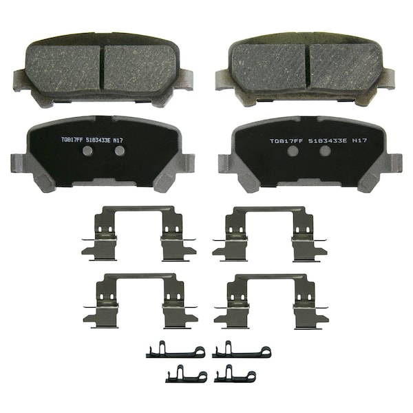 Wagner Brakes Disc Brake Pad Set-QC1806 QC1806 - main
