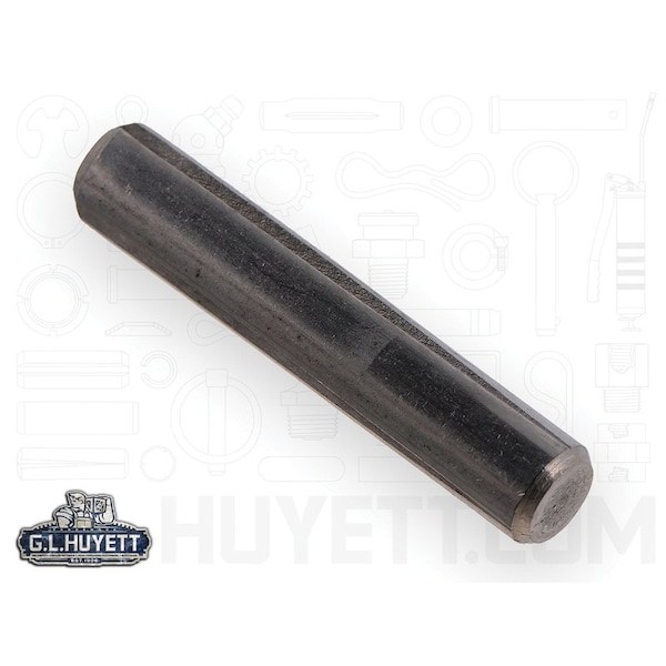 Huyett Type A Grooved Pin, 300 Stainless Steel, 0.156 in Dia x 0.154 in Small End Dia x 1.250 in Length GPS-0156-1250-A - main