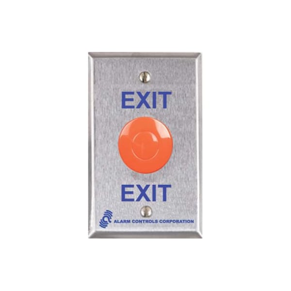 Alarm Controls Push Button, Plastic, w/Face Plate EB-1 - main