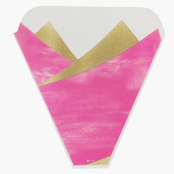 Nashville Wraps Valentine Daze Pink Bouquet Sleeve, 4 x 18 x 17, 50PK FBSDPI - main