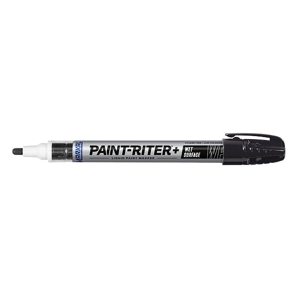 Markal Paint Marker, Medium Tip, Black Color Family, Paint 96933 - main