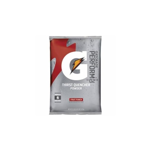 Gatorade G Series 02 Perform Thirst Quencher Instant Powder, 51 oz, Pouch, 6 gal Yield, Fruit Punch, 14PK 308-33690 - main