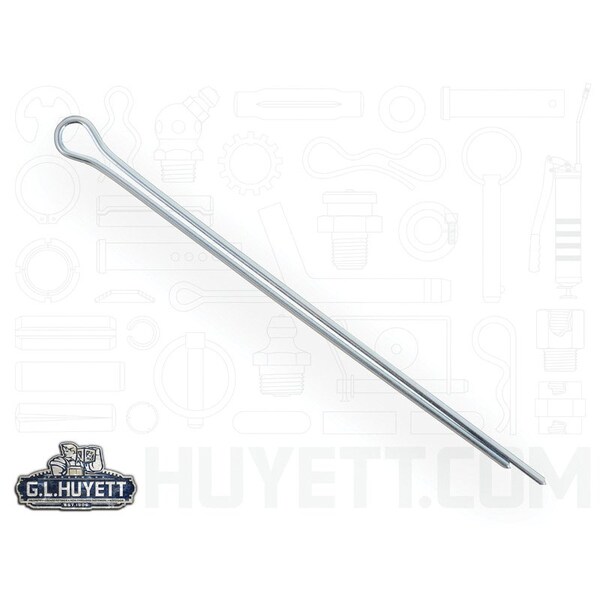 Huyett Cotter Pin, Zinc Plated Carbon Steel, 0.109 in Dia x 3.000 in Effective Length CP-109-3000 - main