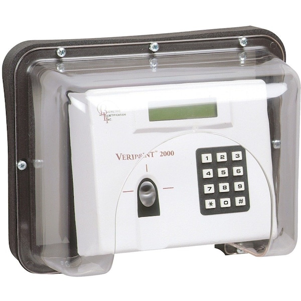 Safety Technology International Stopper Cover, Polycarbonate, Surface Mount, 8 3/4 in W x 6 3/4 in H x 4 in D, Clear STI-7504 - main
