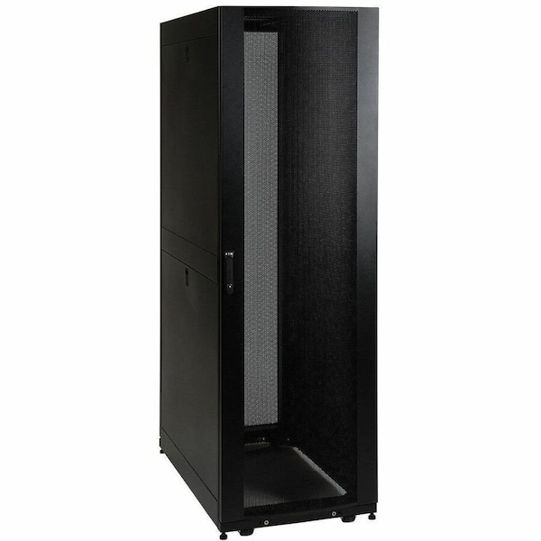 Eaton Tripp Lite Series 45U SmartRack Standard-Depth Server Rack Enclosure Cabinet with doors & side SR45UB - main