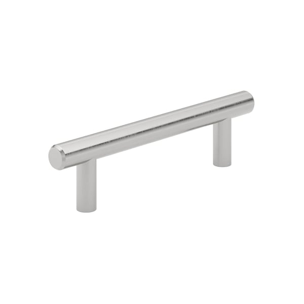 Richelieu Roosevelt Collection 3 3/4-inch Brushed Nickel Modern Cabinet Bar Pull BP20596195 - main