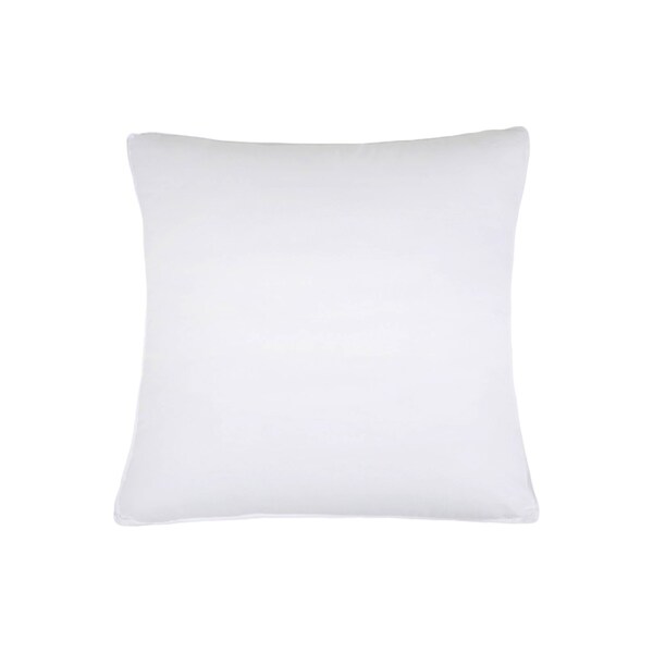 Homeroots Set of Two Microfiber Down Alternative Medium Hypoallergenic European Size Bed Pillows 526447 - main