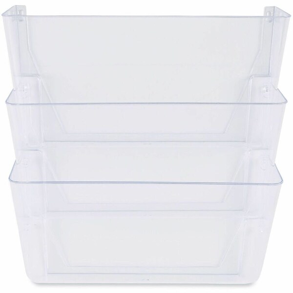 Universal 3 Pocket Wall File Starter Set, Letter, Clear UNV53682*** - main