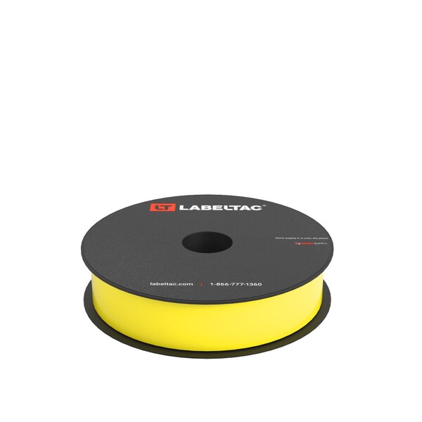Labeltac LabelTac 4 and Pro Model High Performance 10-Year Vinyl Supply 1in x 150ft, Hi-Vis Yellow LT119HP - main