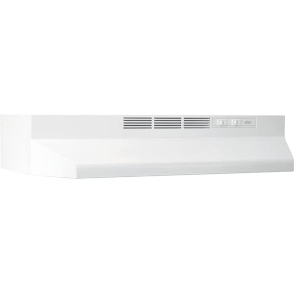 Broan-Nutone Broan 412401 24 Inch Non-Ducted Range Hood - White 412401 - main