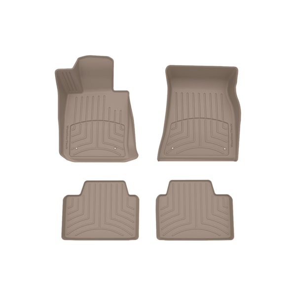 Weathertech Tan, Front and Rear FloorLiner HP 451530-1-2IM - main