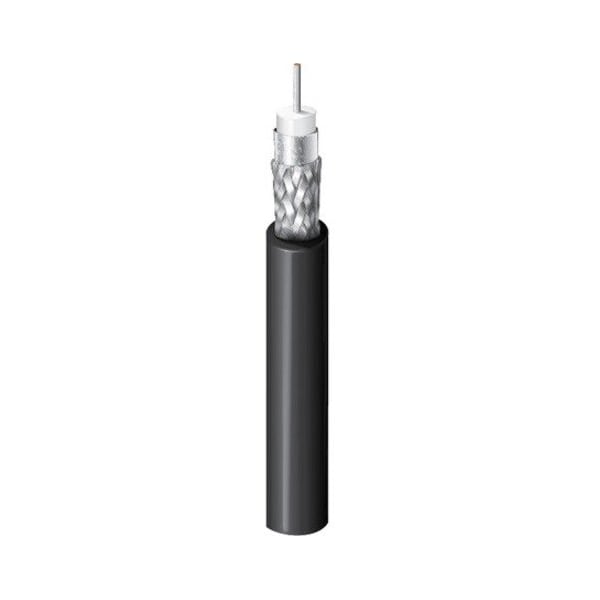 Belden RG59 23 SOL SC FHDPE DUOFOIL +, 95% TNC BRD SHD PVC JKT BLK, 1000FT 4855R 0101000 - main