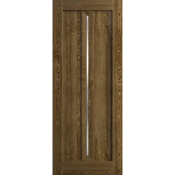 Sartodoors Slab Door Panel 24 x 84 inches, Ego 5014 Marble Oak, Wood Veneer Doors, Pocket Closet Sliding Bar EGO5014S-DMR-2484 - main