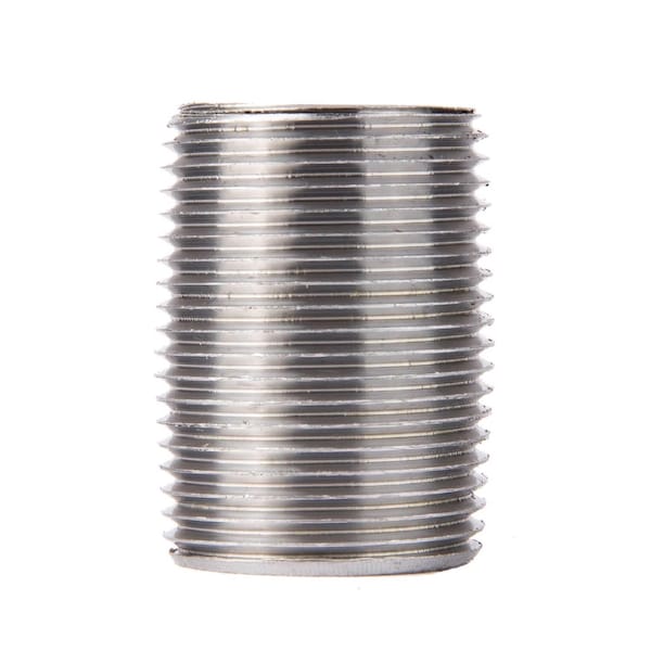 Ace Trading - Nipple STZ Industries 3/8 in. MIP each X 3/8 in. D MIP Galvanized Steel Close Nipple 309UP38XCL - main