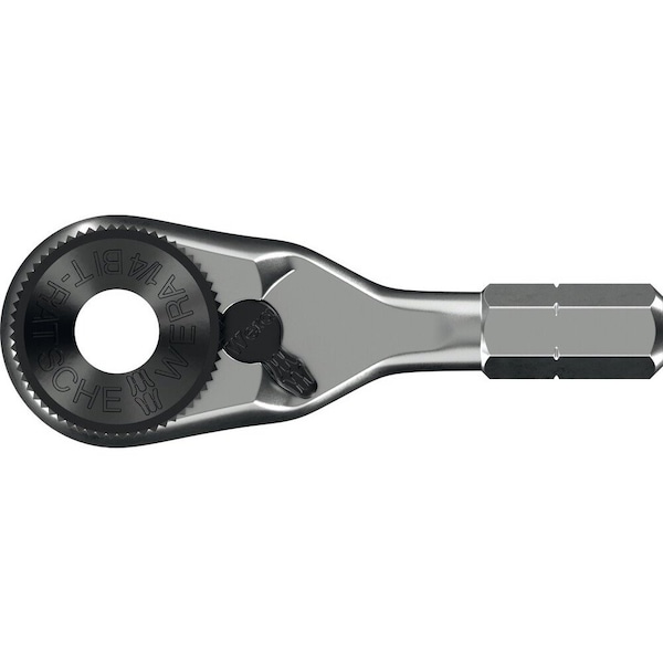 Wera 8011 Zyklop Mini 4 Bit ratchet, 1/4 in, 1/4 in x 50 mm 5003662001 - main