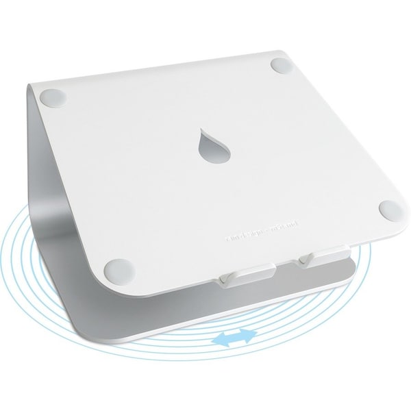 Rain Design 10036 mStand360 Laptop Stand with Swivel Base; Silver 10036 - main