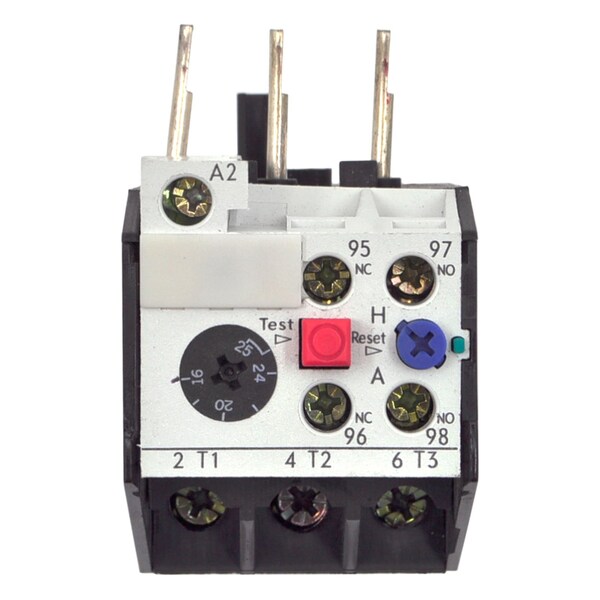 Brah Electric IEC Overload Relay, 1NO/1NC, 25 A Min current, 36 A Max current, 690 V B3UA54-00-2Q - main