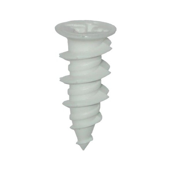Dottie Screw Anchor, 1" L, Nylon, 100 PK WD6N - main
