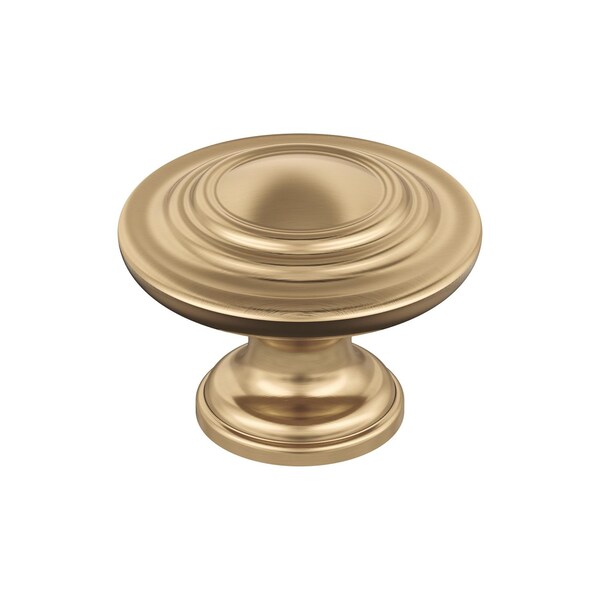 Amerock Inspirations 1-5/16 inch (33mm) Diameter Champagne Bronze Cabinet Knob, 25PK 25VMP1586CZ - main