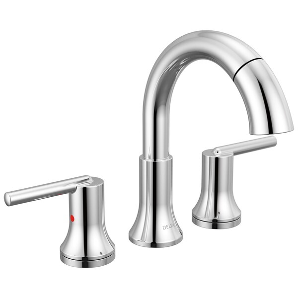 Delta Trinsic Two Handle Widespread Pull-Down Bathroom Faucet In Chrome 3559-PD-DST - main