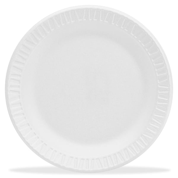 Dart Plate, Foam, 6", White, PK1000 6PWCR - main