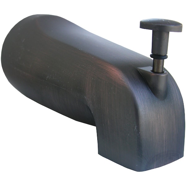 Westlake Pipe & Fittings 4-Way Oil Rubbed Bronze Bathtub Spout with Diverter 08-1047 - main