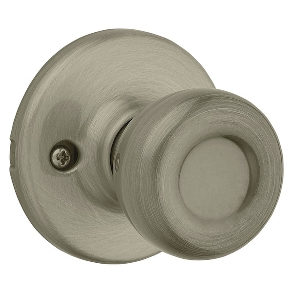 Kwikset 488T 5V1 Pull Only Door Knob, 178 in Dia Knob, Zinc, Antique Brass 488T5 V1 - main