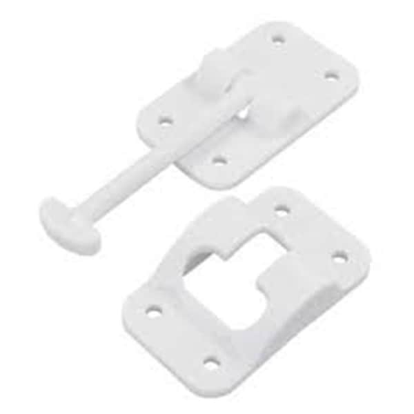 Powerhouse 3.5 in. T-style Door Holder, White PO1843177 - main