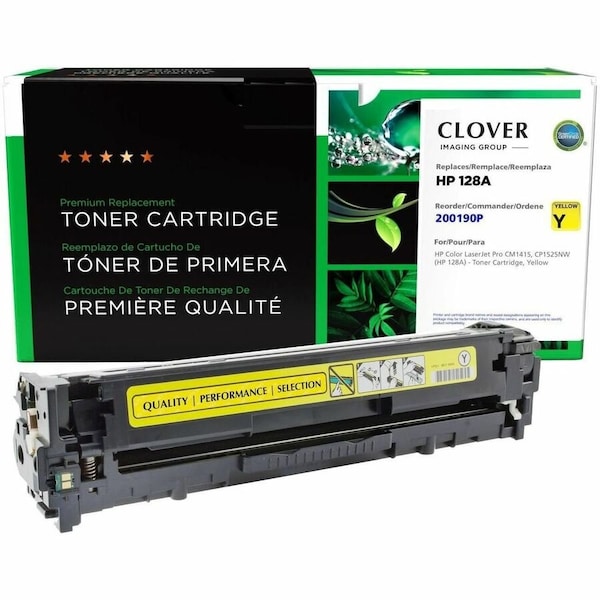 Clover Imaging Group Imaging Remanufactured Yellow Toner Cartridge 200190P - main