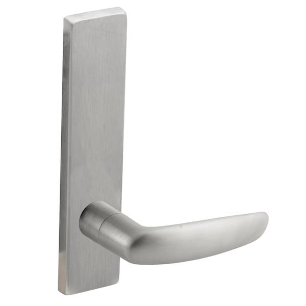 Schlage Grade 1 Full Dummy Trim Mortise Lock, 07 Lever, L Escutcheon, Satin Chrome Finish, Field Reversible L0172 07L 626 - main