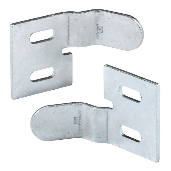 Prime-Line Prime-Line 0.56 in. D X 2.5 in. L Zinc-Plated Silver Steel Bi-Fold Door Aligner 2 pc N 6538 - main