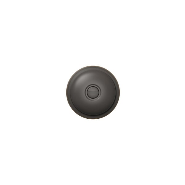 Schlage Residential J Series J40 V STR 716 Privacy Lockset, Round Design, Knob Handle, Aged Bronze, Metal, Yes J40VSTR716 - main