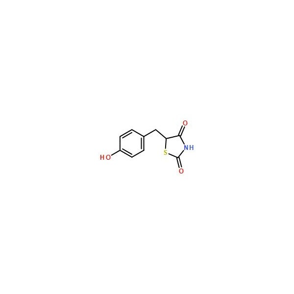 Ak Scientific 5-(4-Hydroxybenzyl)-2, 4-thiazolidinedione (1g), CAS 74772-78-4 Z2452-1g - main