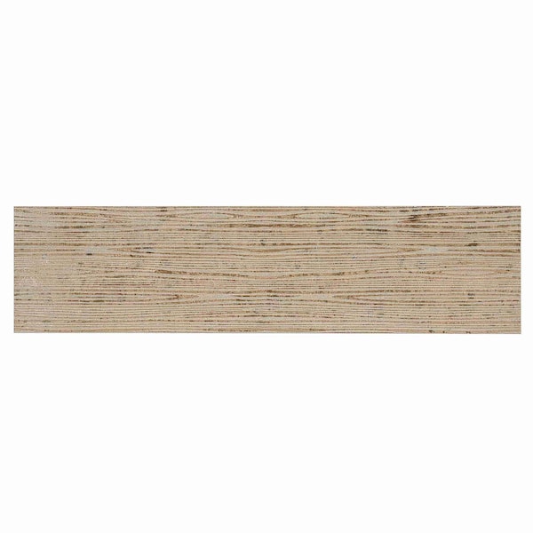 Apollo Tile Artisana 3x12 in. Wooden Grey Textured Etched Linear Wave Elongated Subway Tile (5 sq ft/case) 20PK APLEFT8802WGA - main
