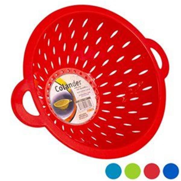 Regent Products 11 x 4.5 in. Plastic Colander with Handle, Assorted Color, 48PK RE571810 - main