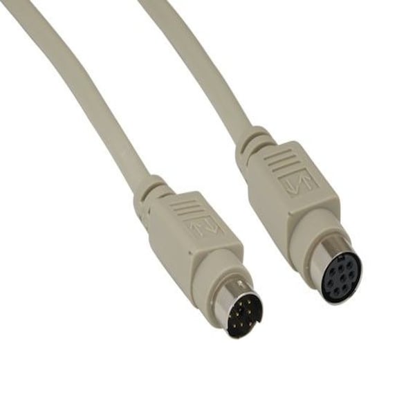 Sanoxy 6ft Mini-DIN8 M/F Serial Extension Cable SNX-CBL-LDR-MD107-0206 - main