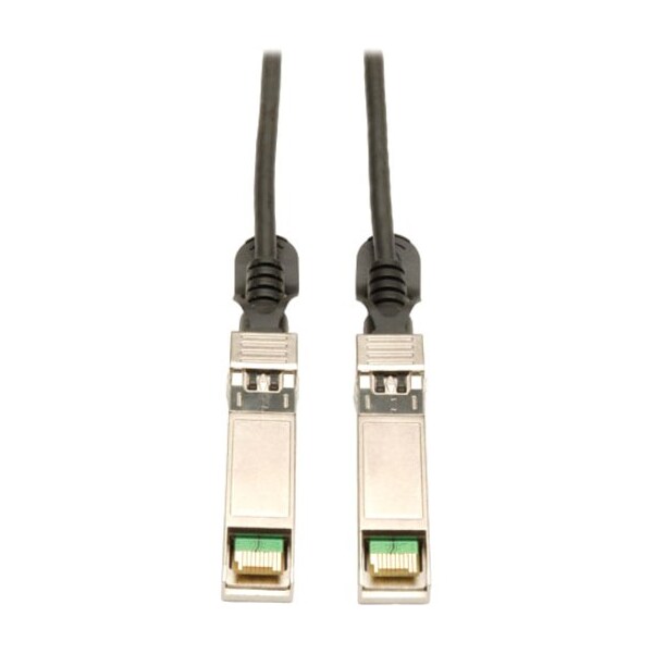 Tripp Lite 1M SFP+ 10GBASE-CU TWINAX PASSIVE COPPER CABLE BLACK 3FT N280-01M-BK - main