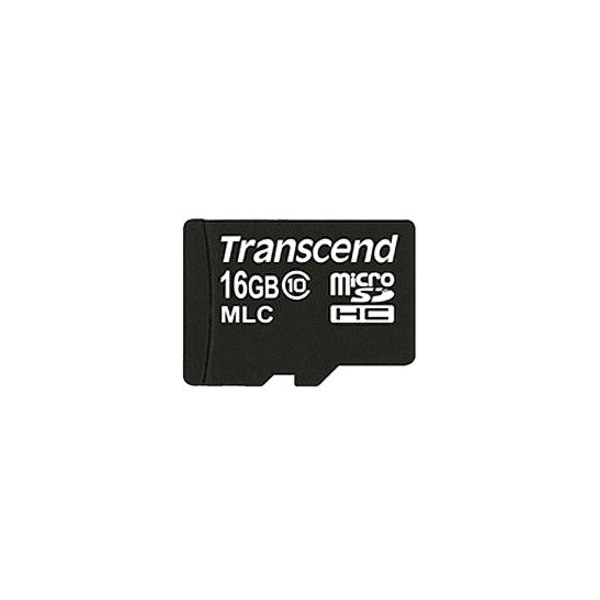 Transcend Information Transcend 16 GB Class 10 microSDHC - 20 MB/s Read - 16 MB/s Write - 2 Year Warranty TS16GUSDC10M - main