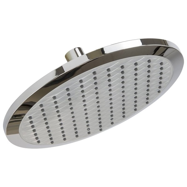 Plumb Pak Rainshower Head, Round, 1.8 gpm, Polished Chrome, 8.85 in Dia K710CP - main