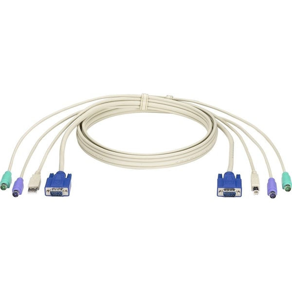 Black Box This Kvm Cpu Cable Can Be Used To Connect A Vga And Ps/2 Or Usb EHN7001213UVP-0009 - main