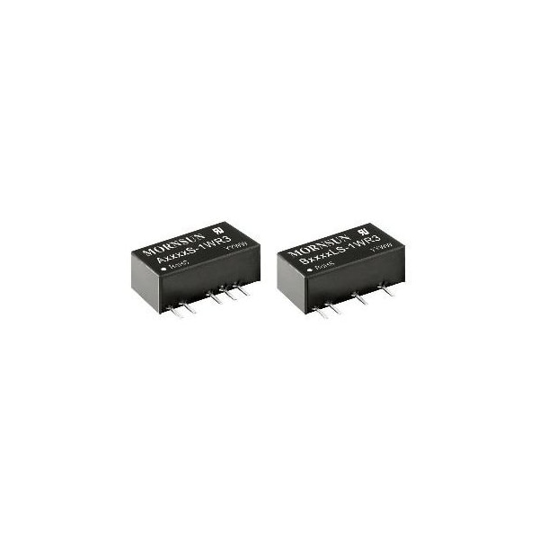 Mornsun 1W isolated DC/DC converter Fixed input voltage and unregulated dual/single output B0505LS-1WR3 - main